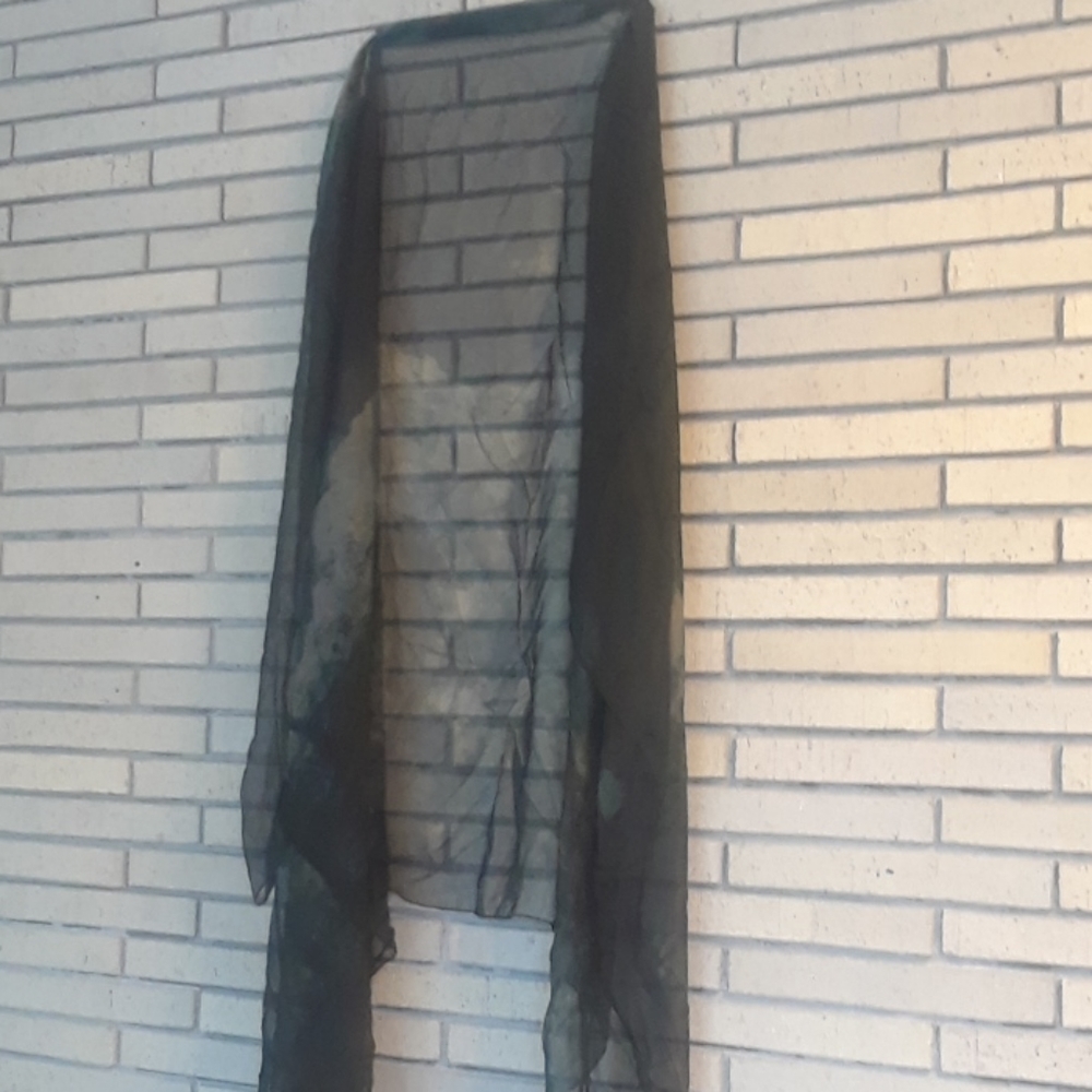 Woman's silk scarf wrap